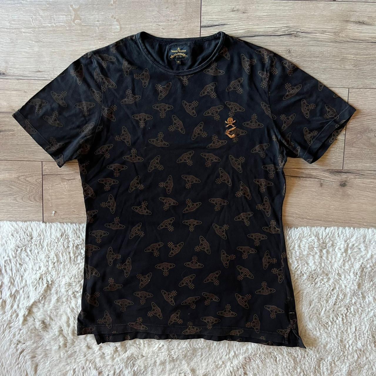 VIVIENNE WESTWOOD BLACK T-SHIRT good condition, no... - Depop