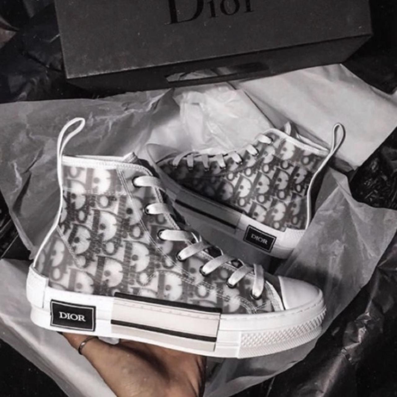 Dior B23 HIGH-TOP SNEAKER (Converse Style) - Depop