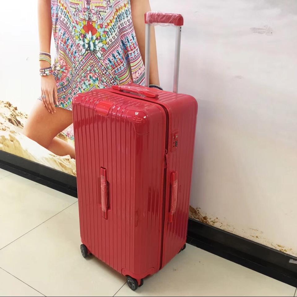 RIMOWA Essential Trunk Plus Red The world's first - Depop