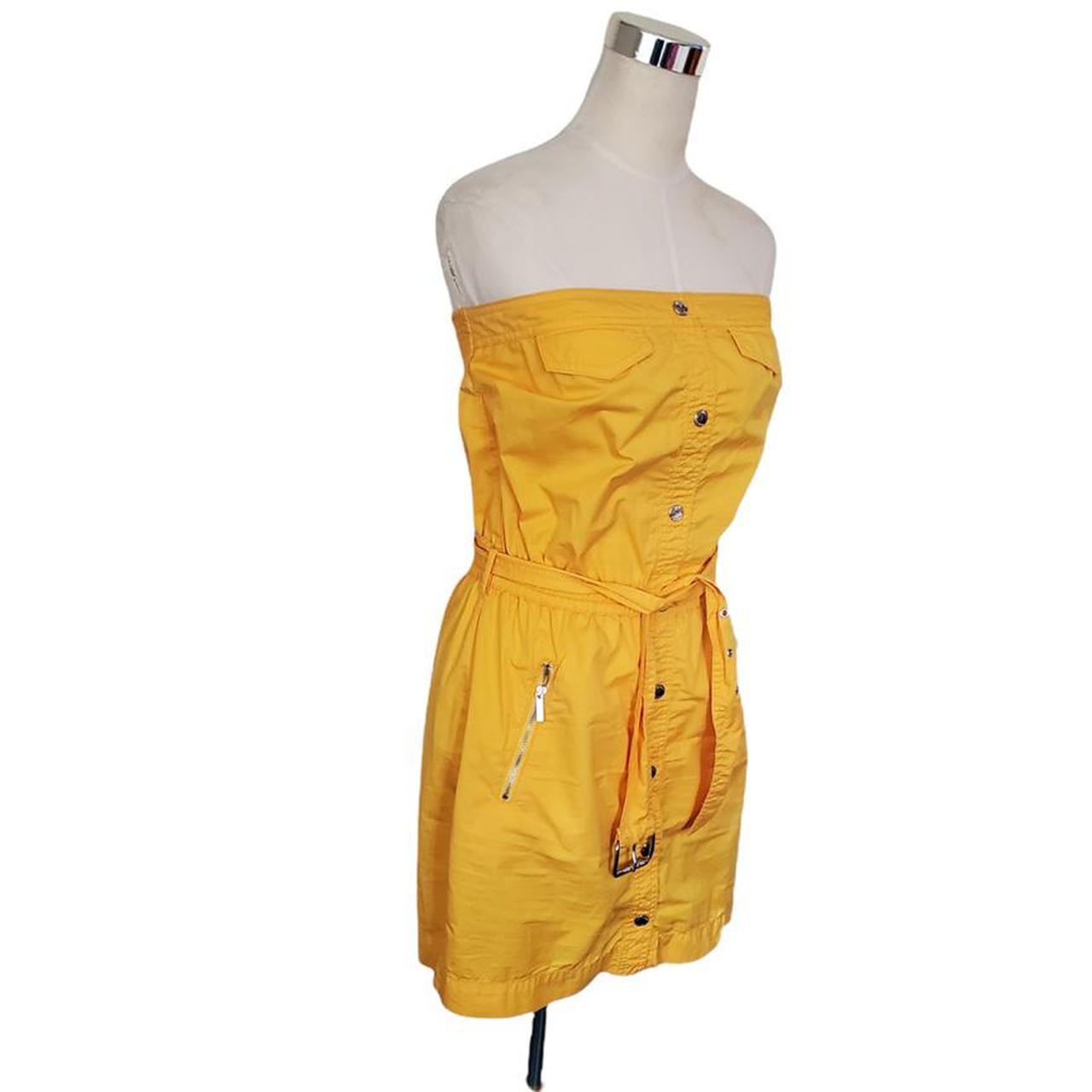 Michael kors yellow dress online