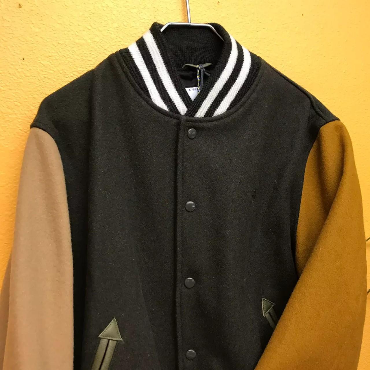 【スーパーセール】 Golden Bear x HUF Varsity Jacket Deadstock with | Depop ジャケット・アウター