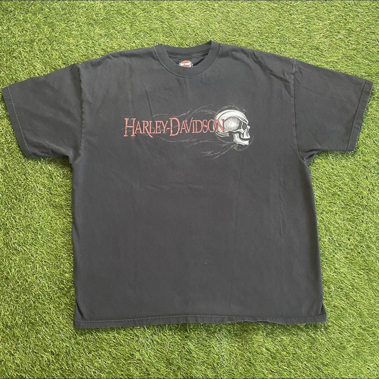 Harley Davidson Santa Maria California Graphic Biker... - Depop