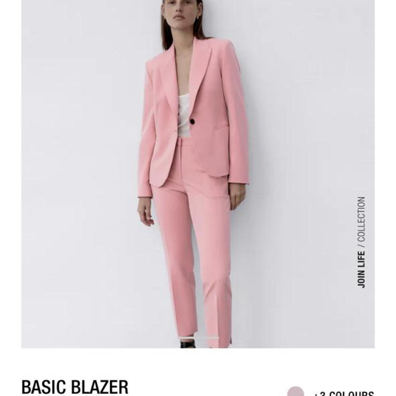 Blogger Favorites: The pink Zara suit - VERSICOLOR CLOSET