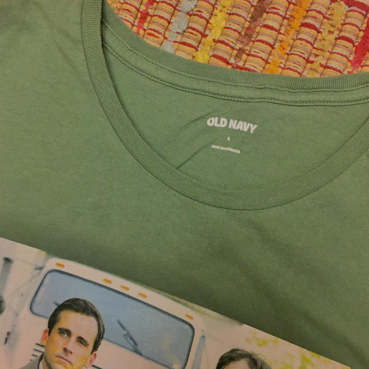 Old Navy Men's Green Tshirt Depop