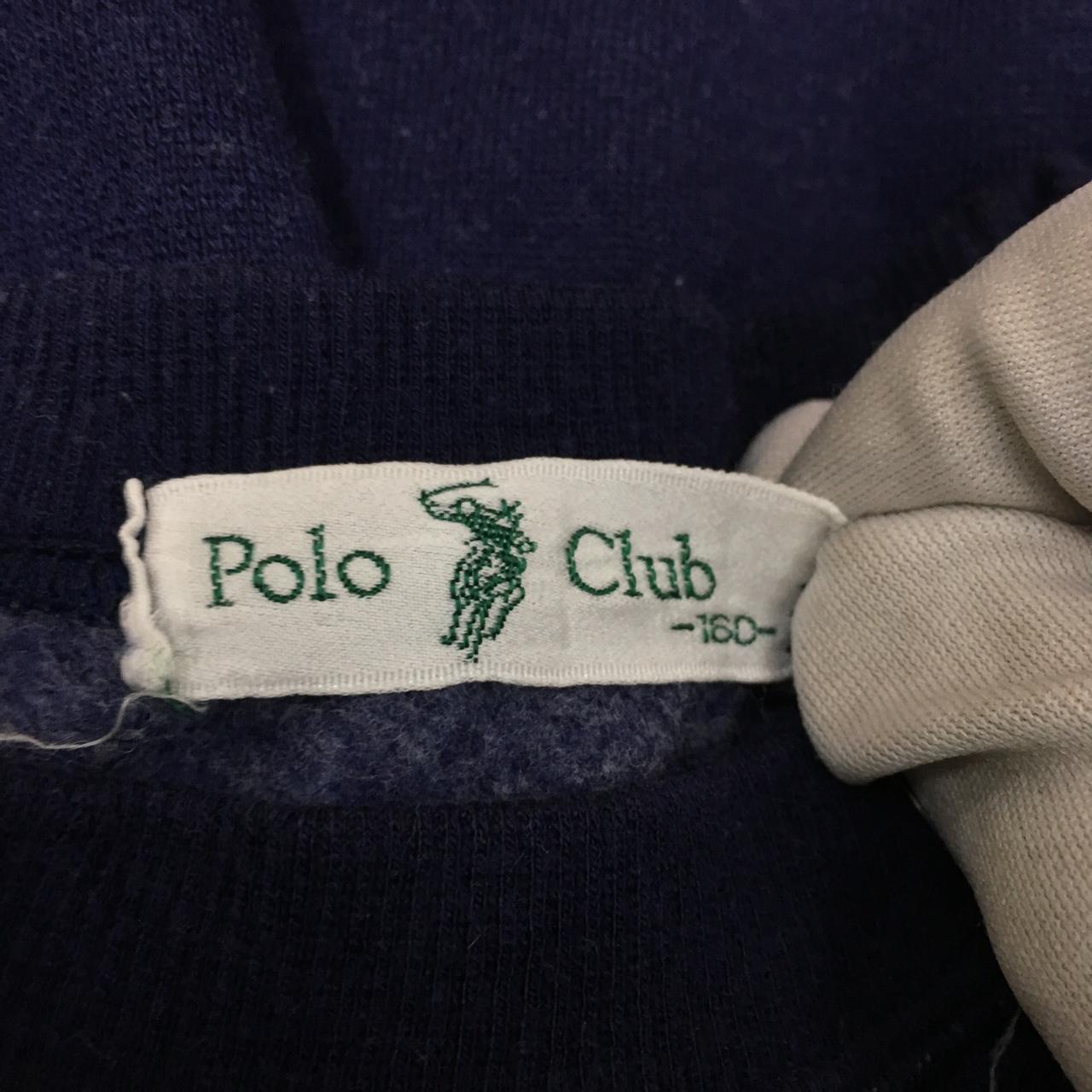 Vtg POLO CLUB Big Logo Sweatshirt Crewneck Sweater... - Depop