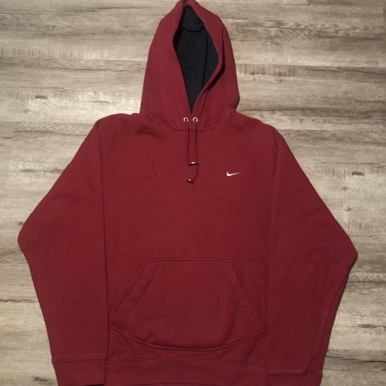 nike mini swoosh hoodie mens