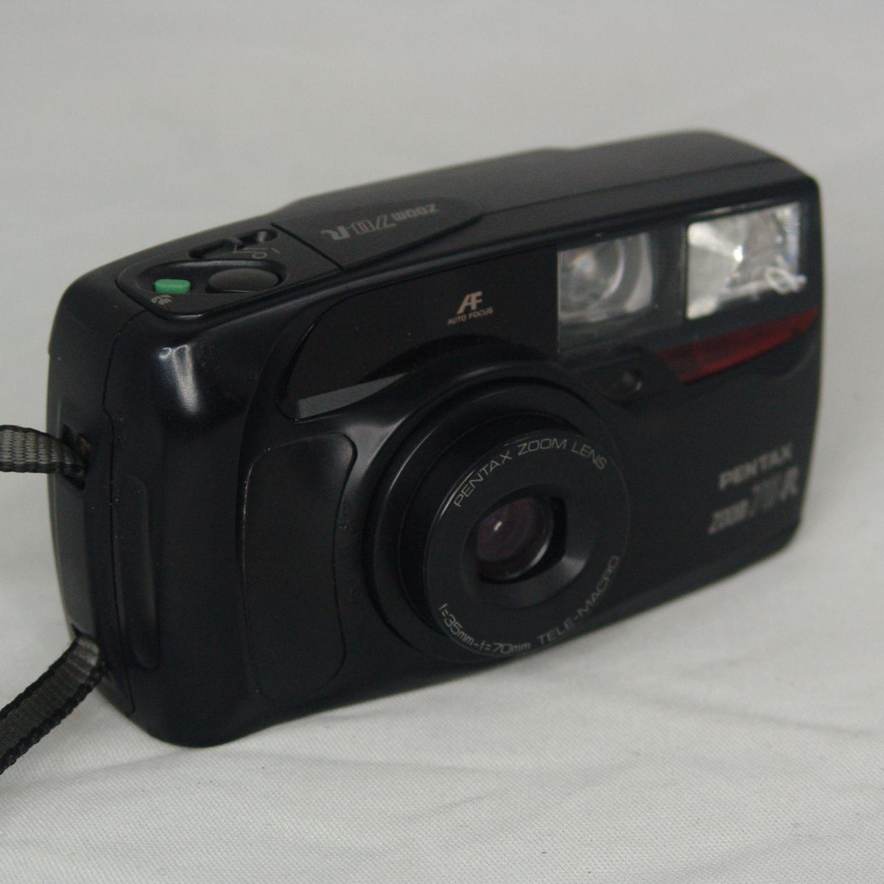 Vintage Pentax Zoom 70R 35mm Camera Battery Tested... Depop