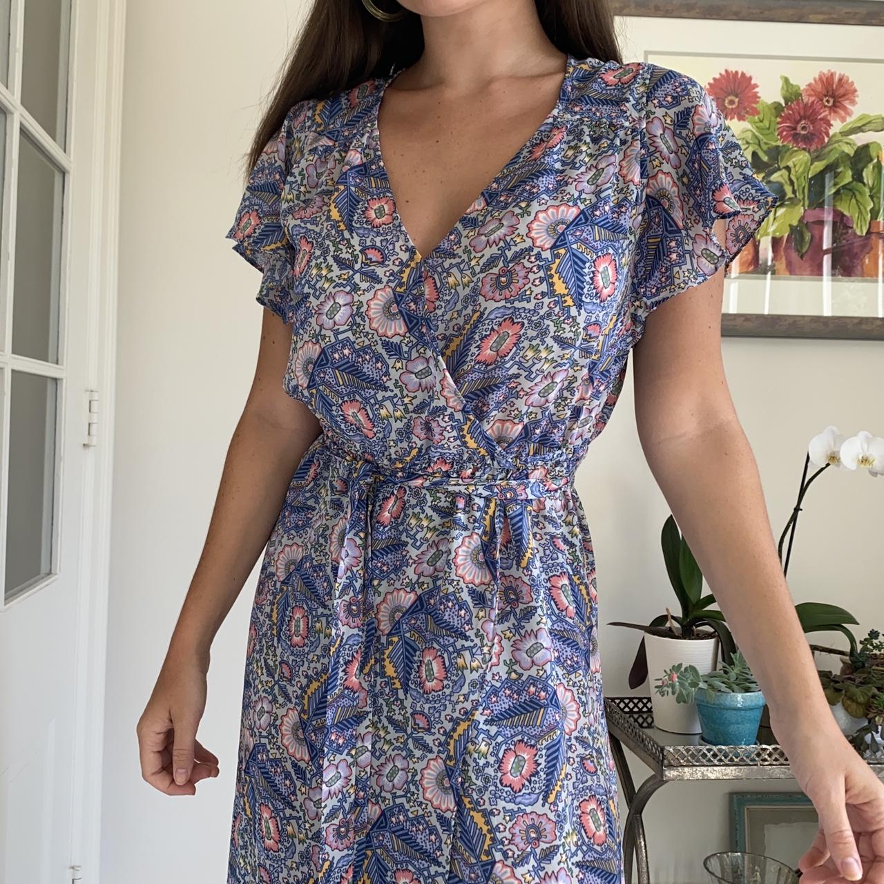 Ella Moss Maxi Floral Dress Women’s size... Depop