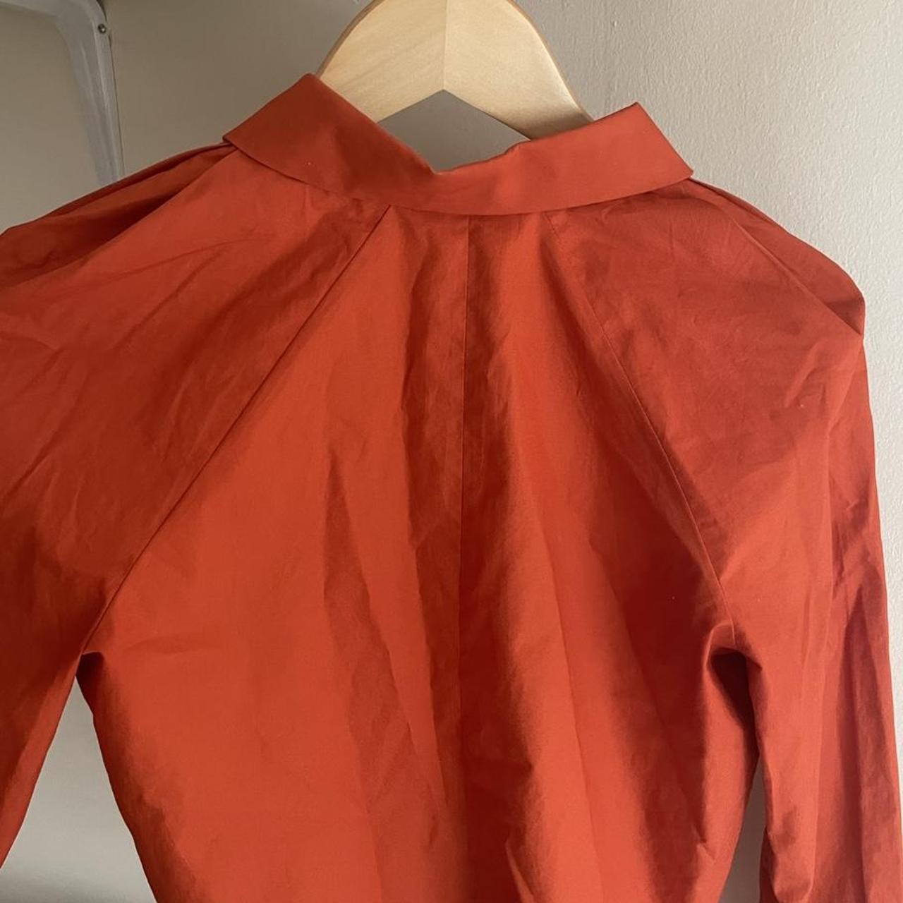 Cacharel Women's Orange Shirt (4)