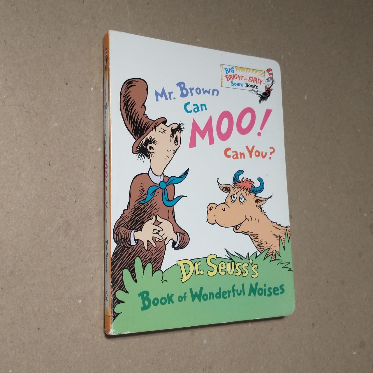 Mr. Brown Can Moo! Can You? Dr. Seuss (Board Book) - Books By The