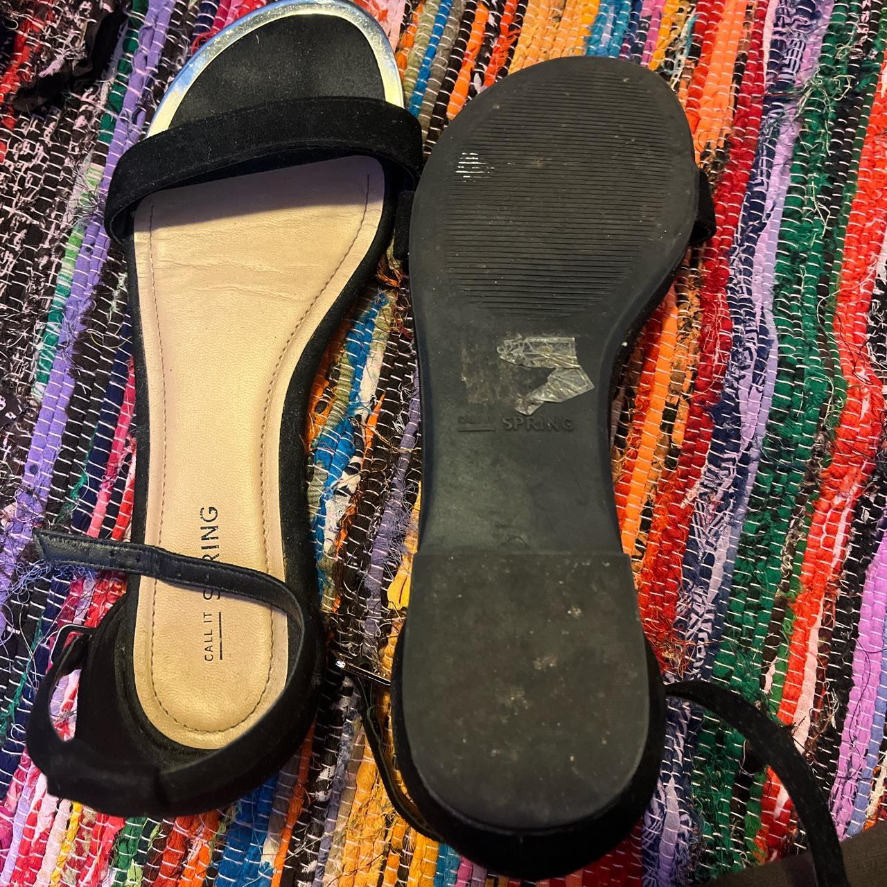 Call it Spring Women's Black Sandals (4)