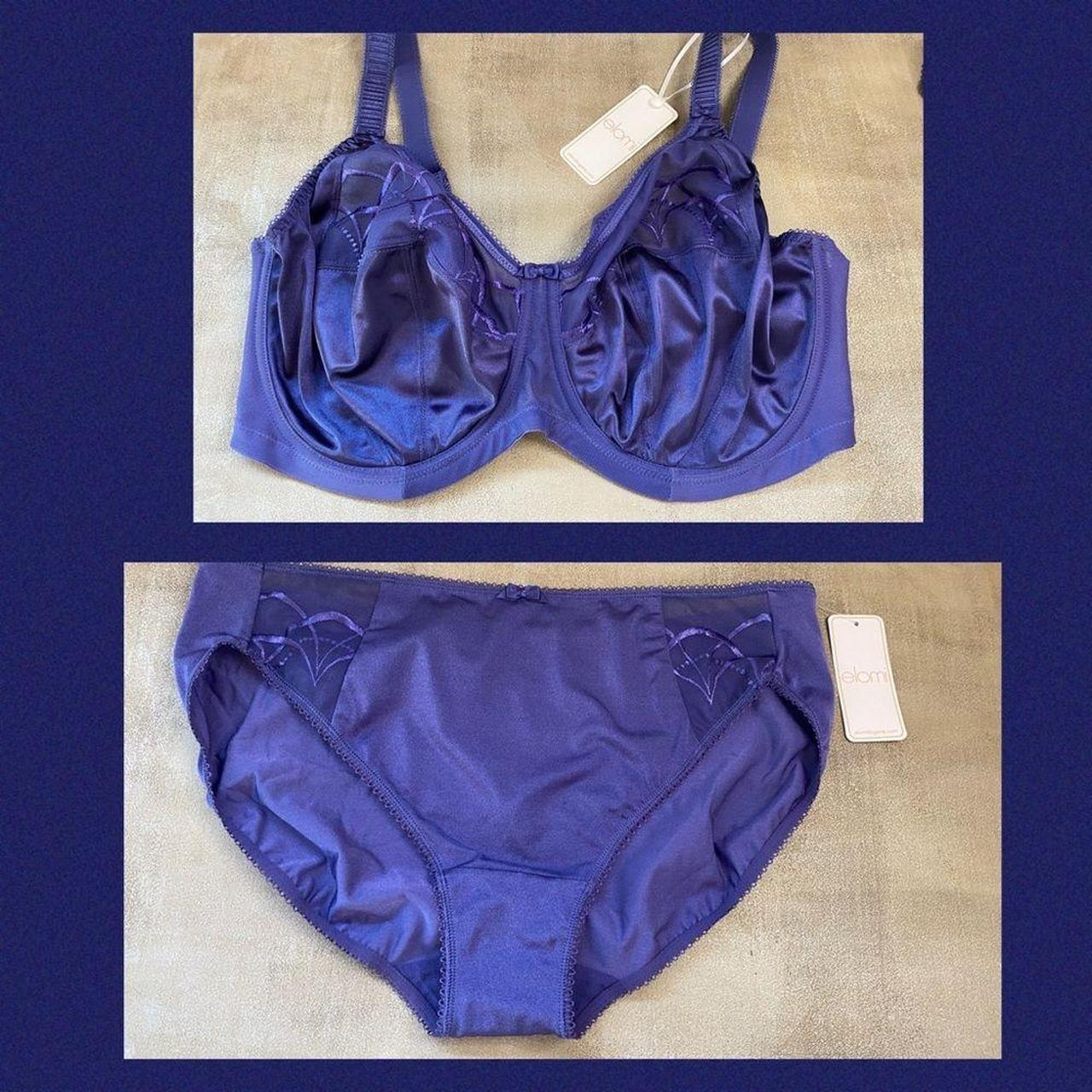 Product Image 2 - NWT Elomi set purple embroidery