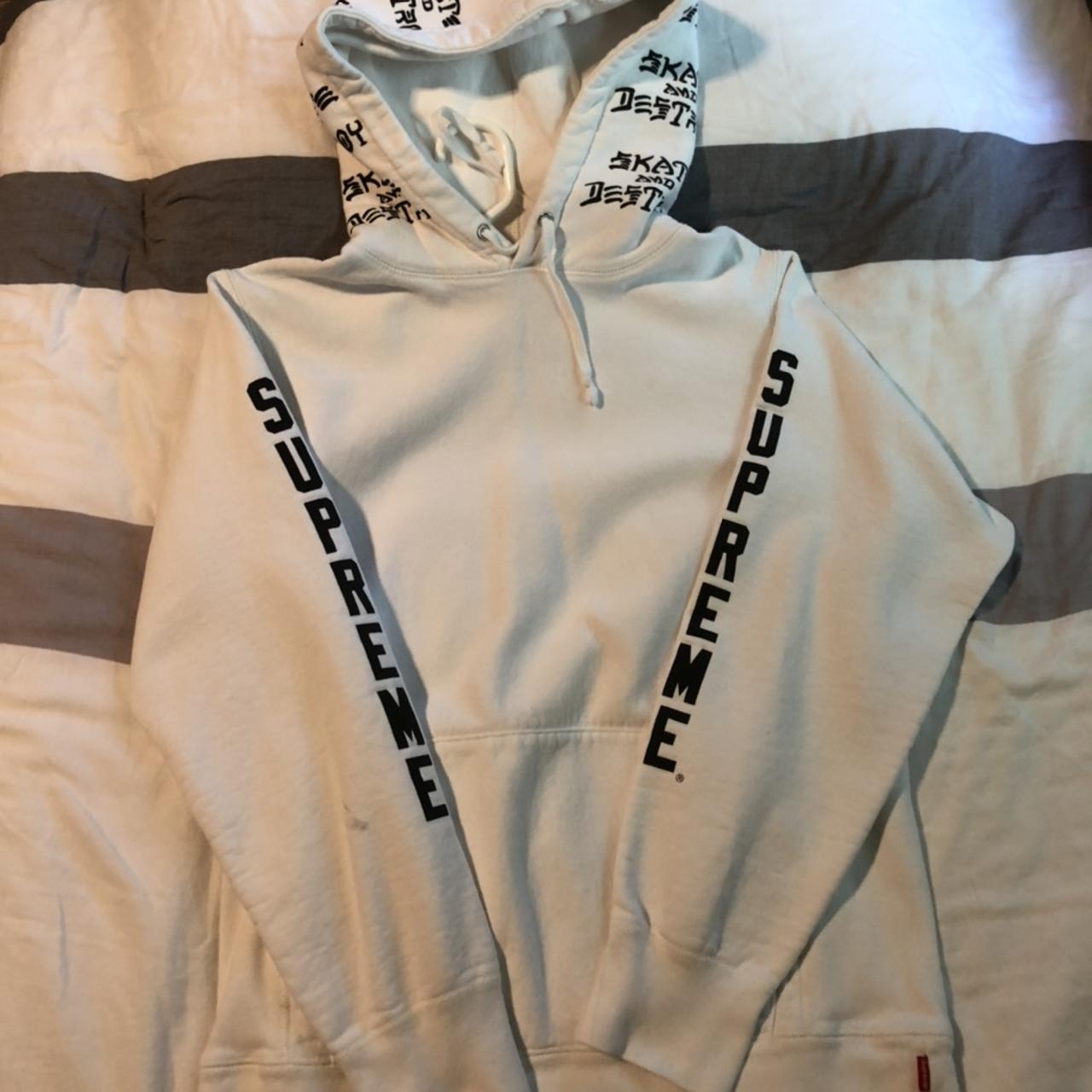 Supreme Thrasher Hoodie, Size Medium, Small stain not...