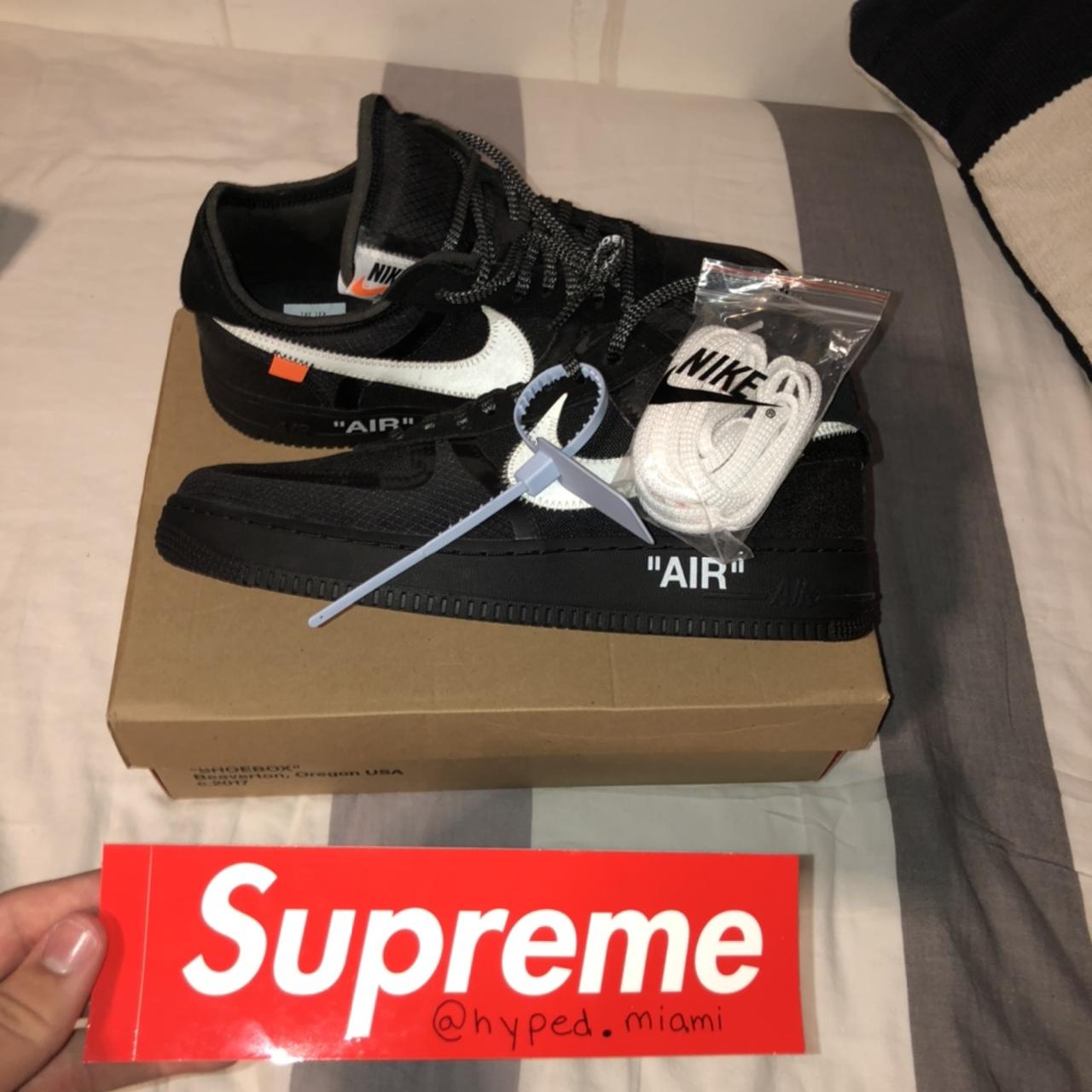 retail price off white air force
