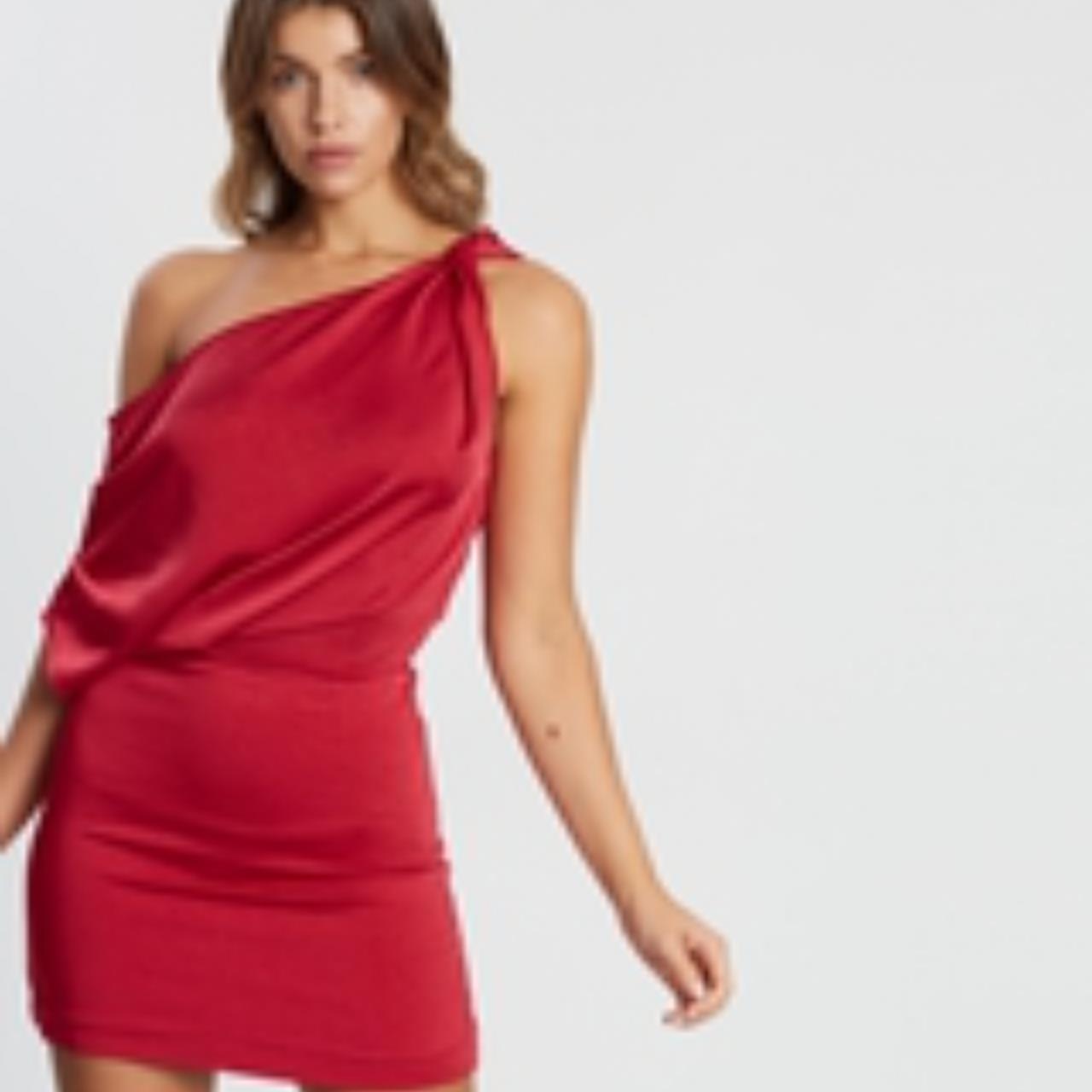 Iconic Exclusive - Off Shoulder Dress Worn... - Depop