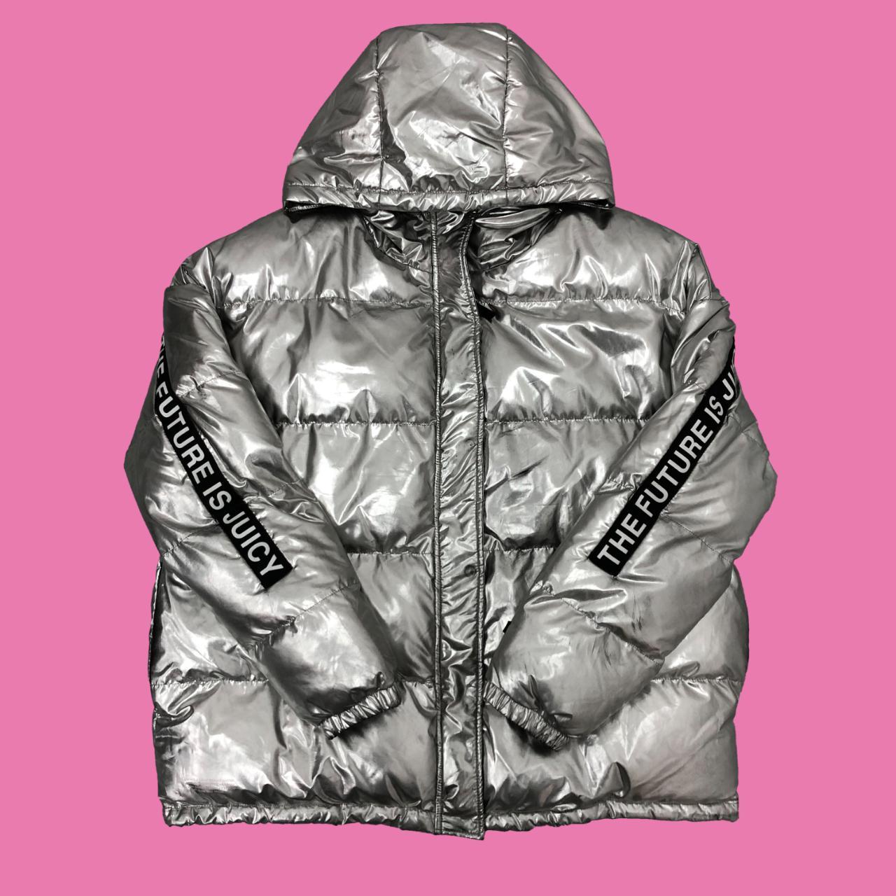 juicy couture silver coat