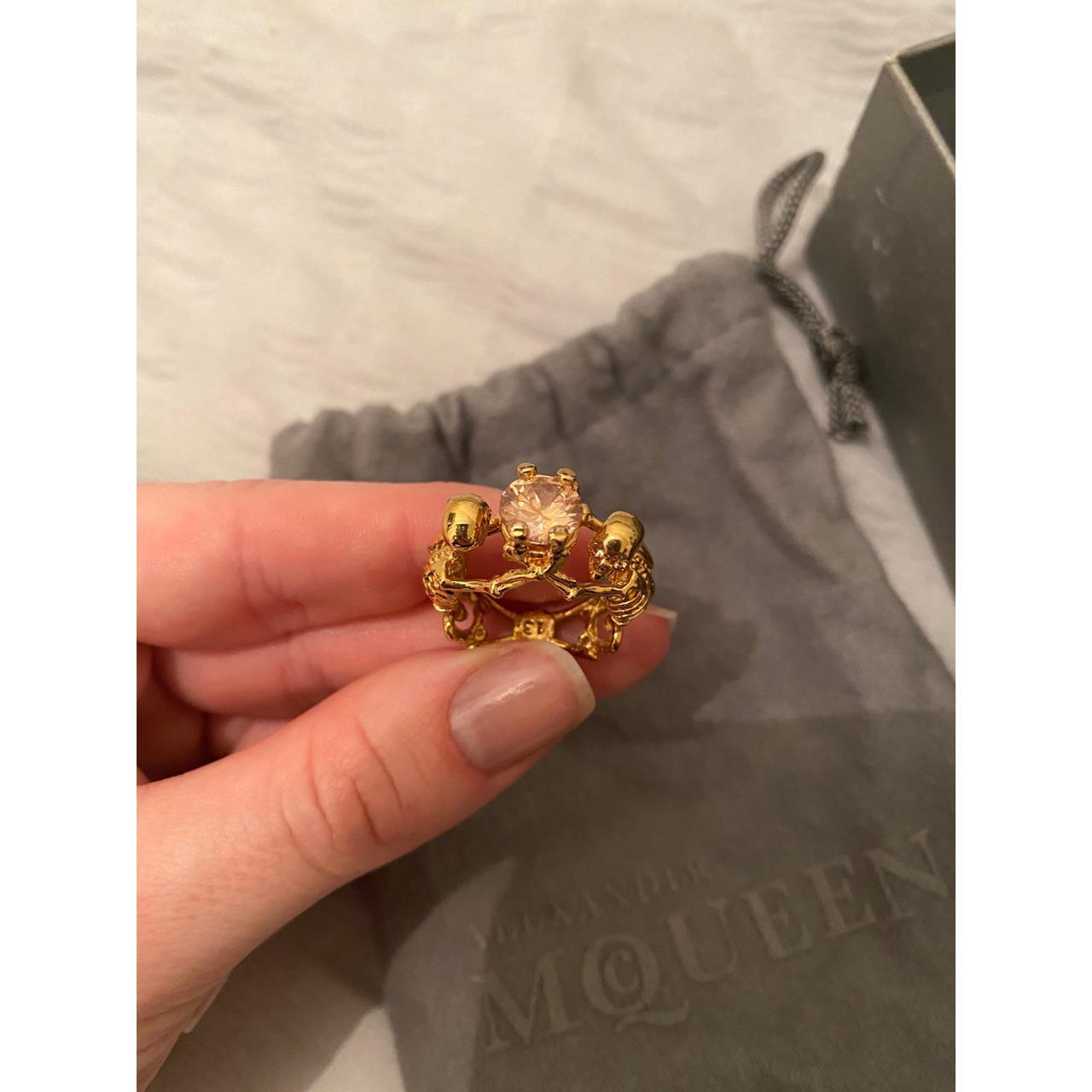 Product Image 2 - Alexander McQueen Gold ring
Size 13
Worn