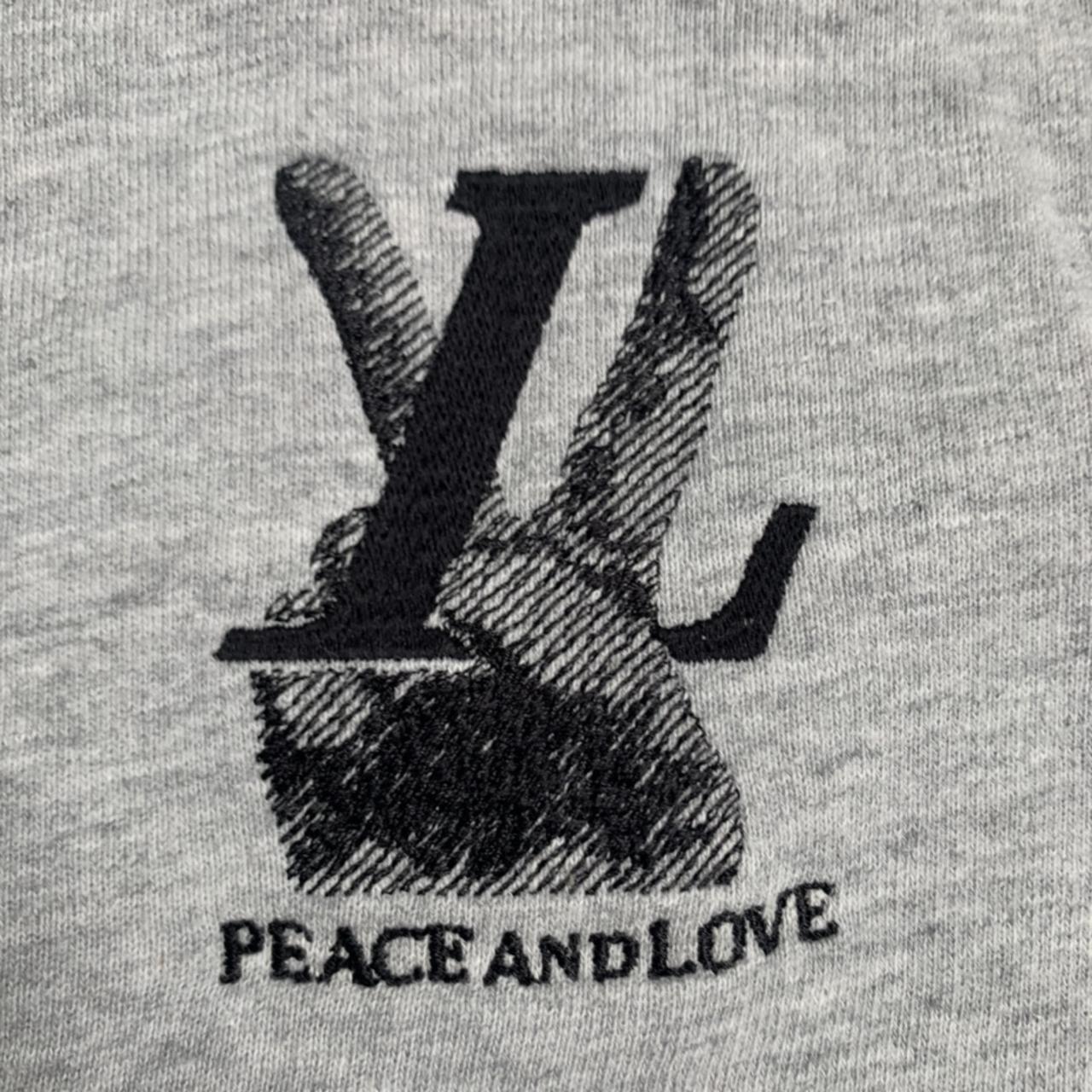 Louis Vuitton crewneck sweatshirt Rare Peace and - Depop