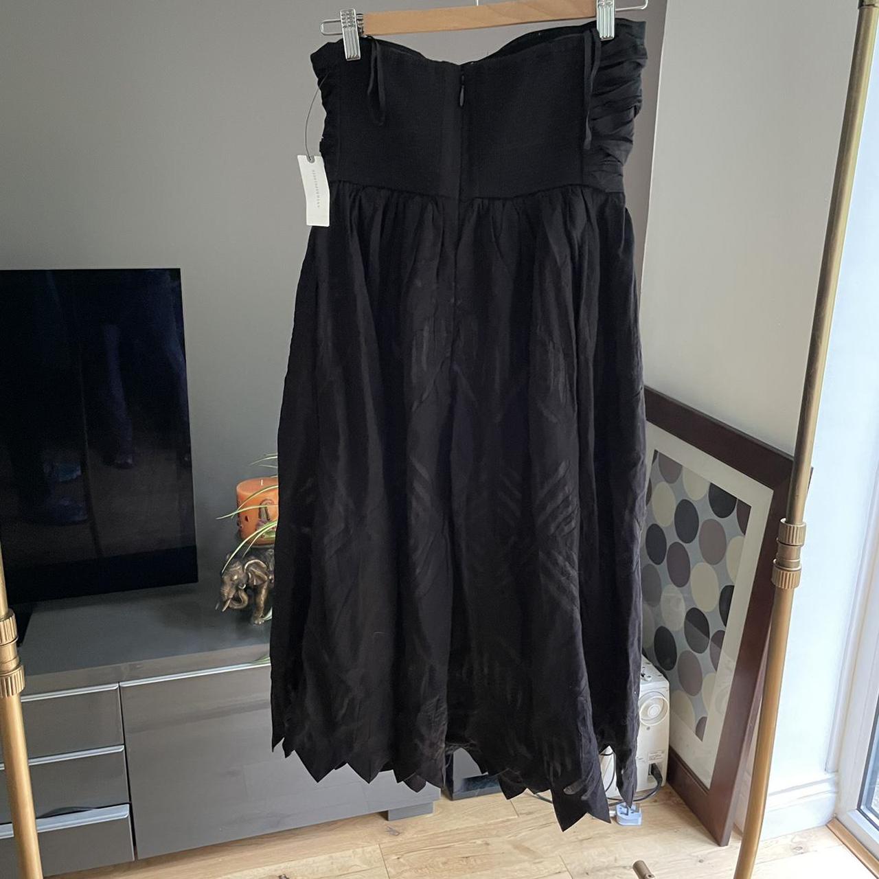 Anthropologie black Luisa midi dress Size UK 12... - Depop