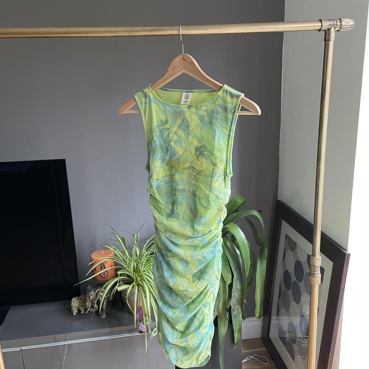 austin mesh sleeveless dress