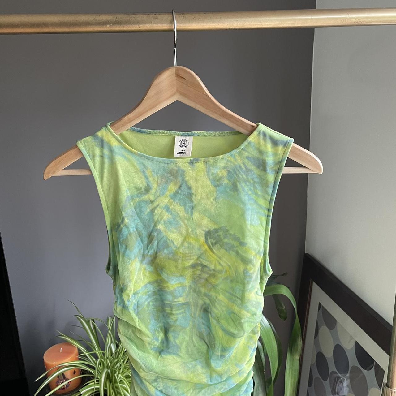 austin mesh sleeveless dress