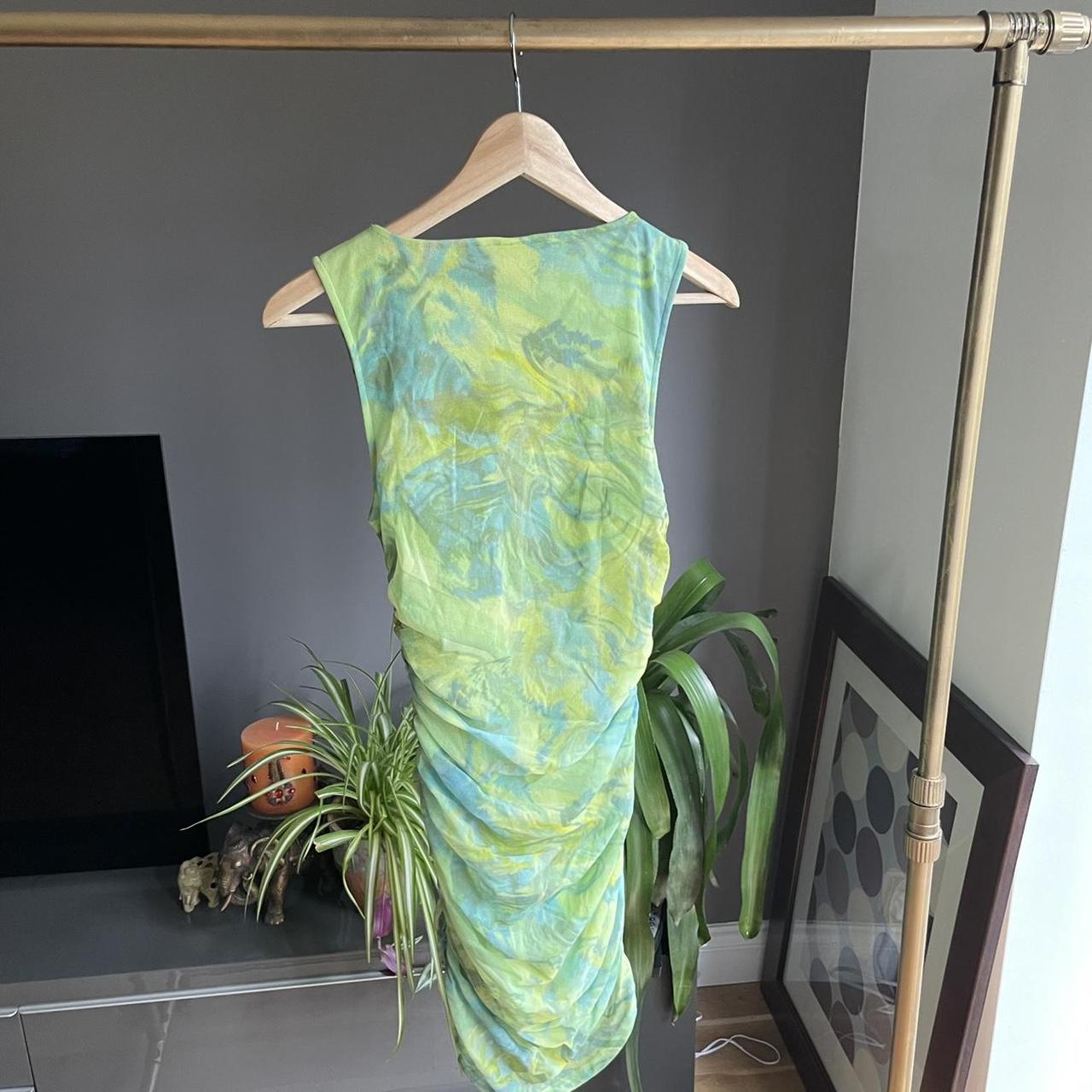 austin mesh sleeveless dress