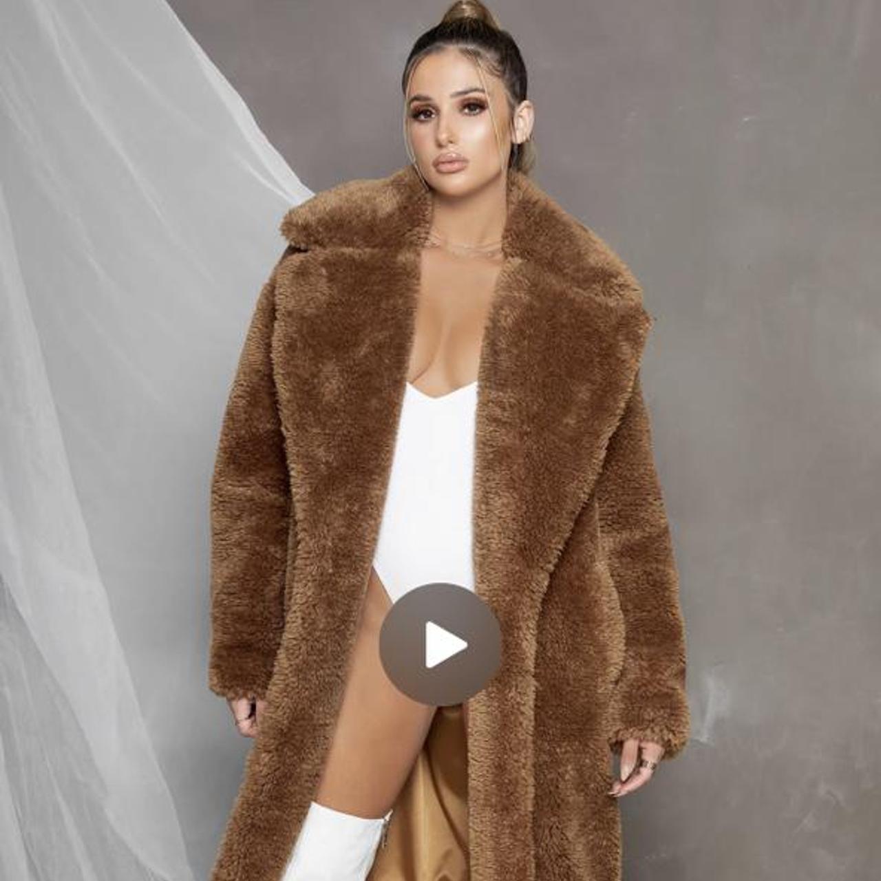 Oh polly hot sale fur coat