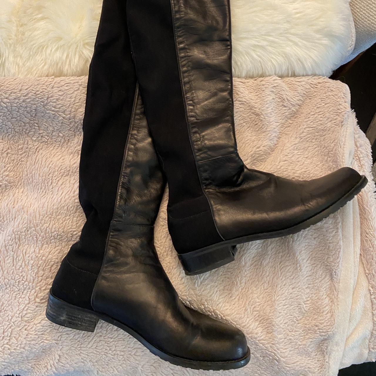 stuart weitzman black boots
