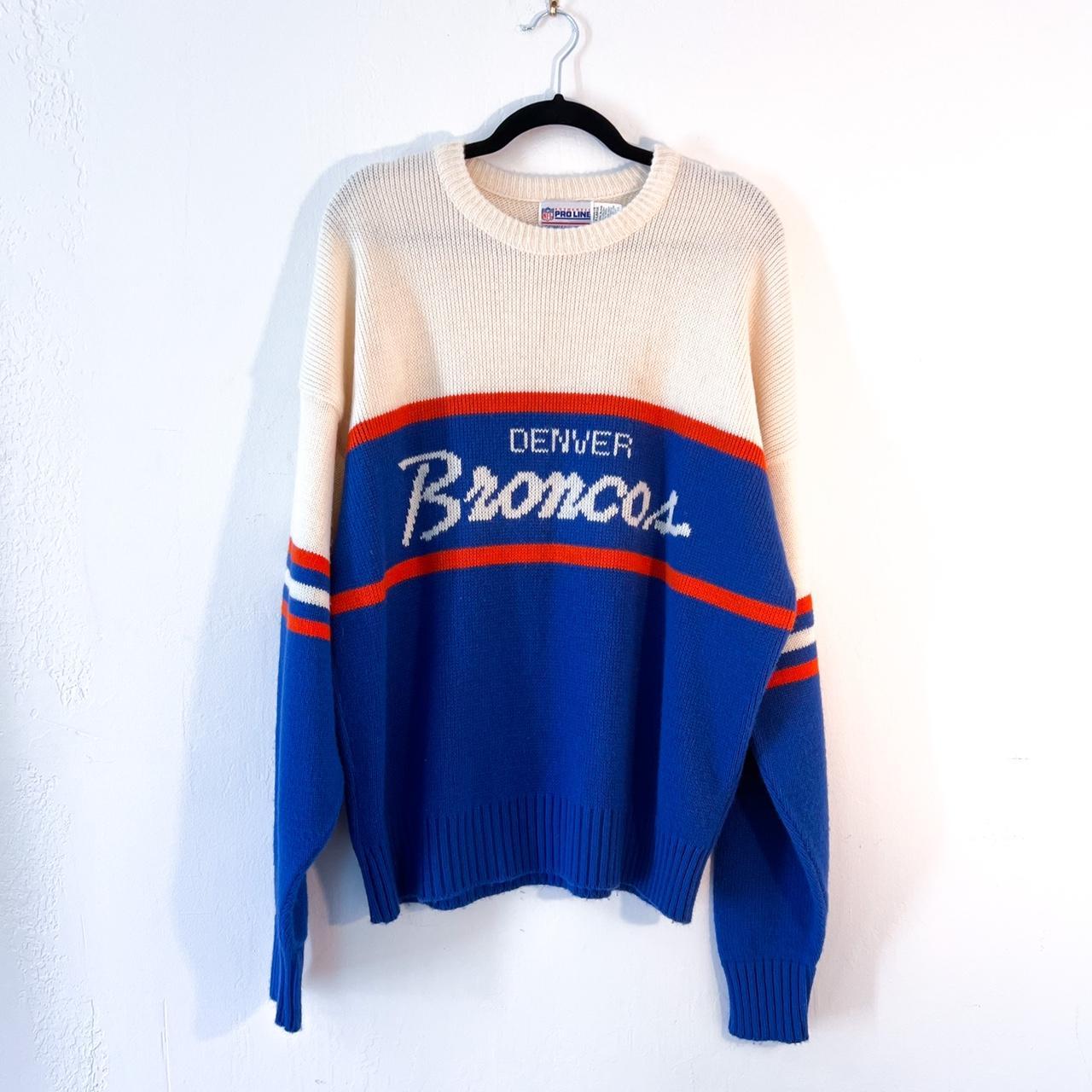 Vintage 90s DENVER BRONCOS Cliff Engle NFL Sweater XL – XL3 VINTAGE CLOTHING