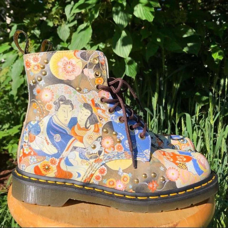 Rare Dr. Martens 1460 Pascal Eastern Art boots. The. Depop