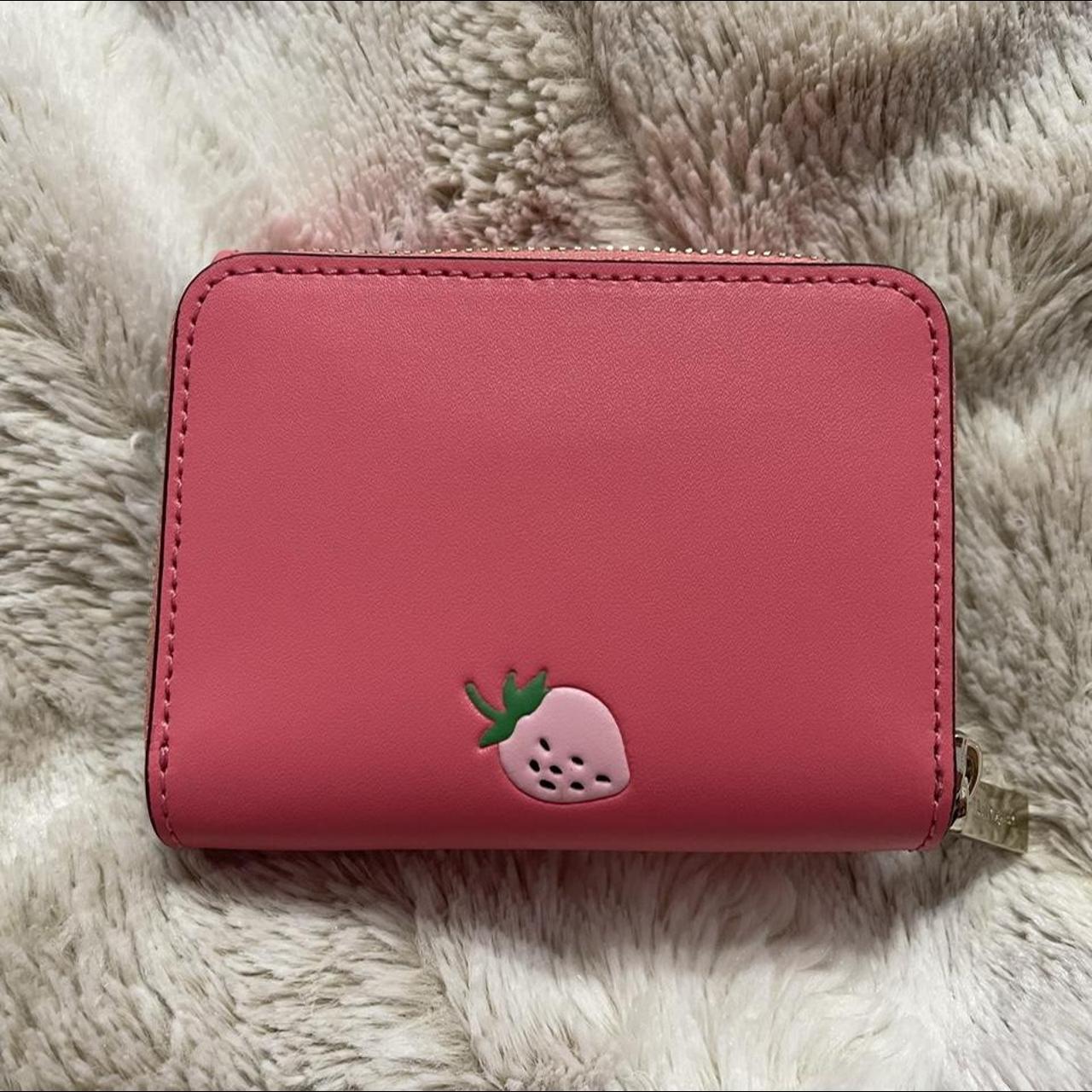 Kate spade strawberry wallet 🍓 Depop