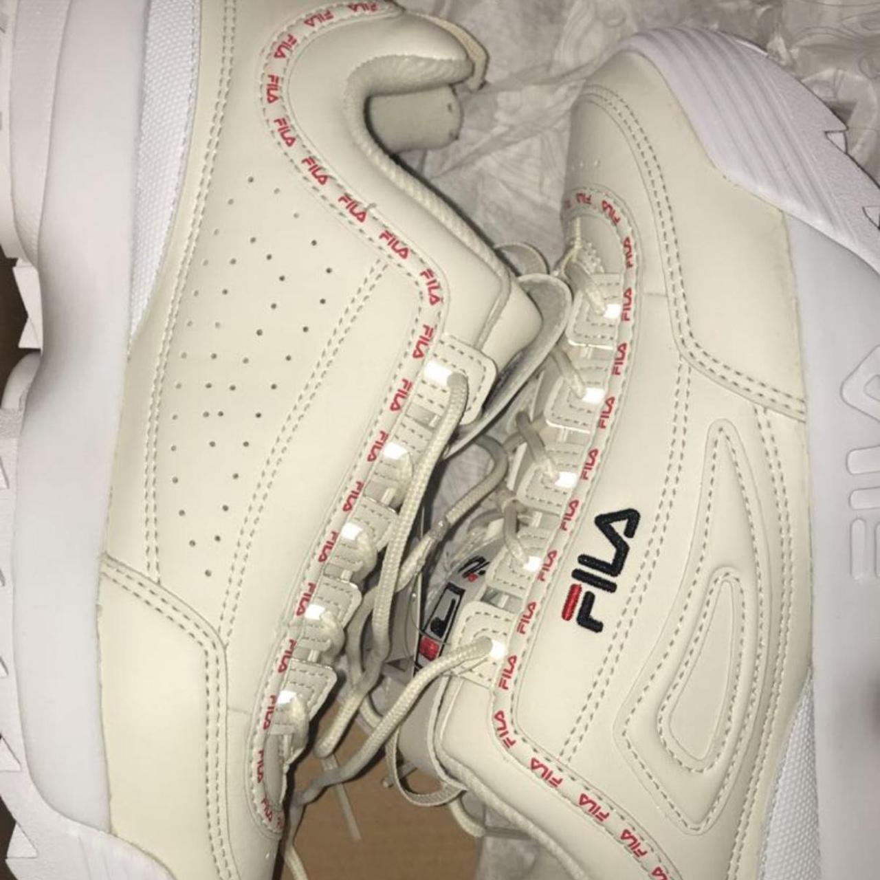fila shoes cream