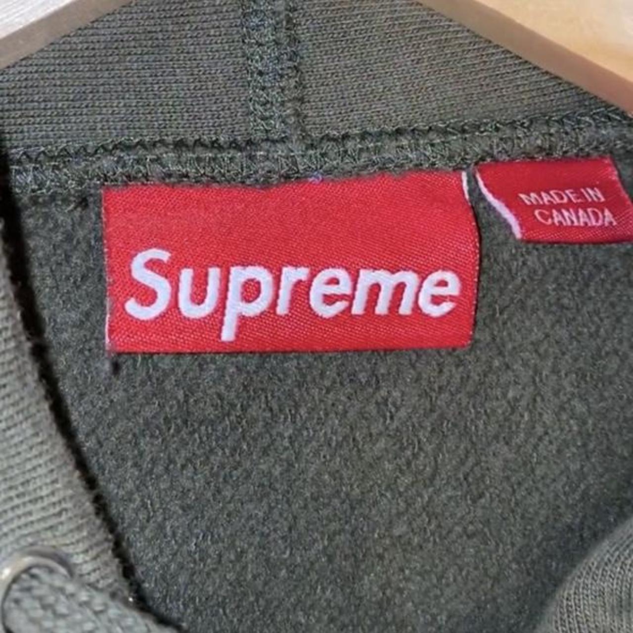 Supreme olive box logo - Depop