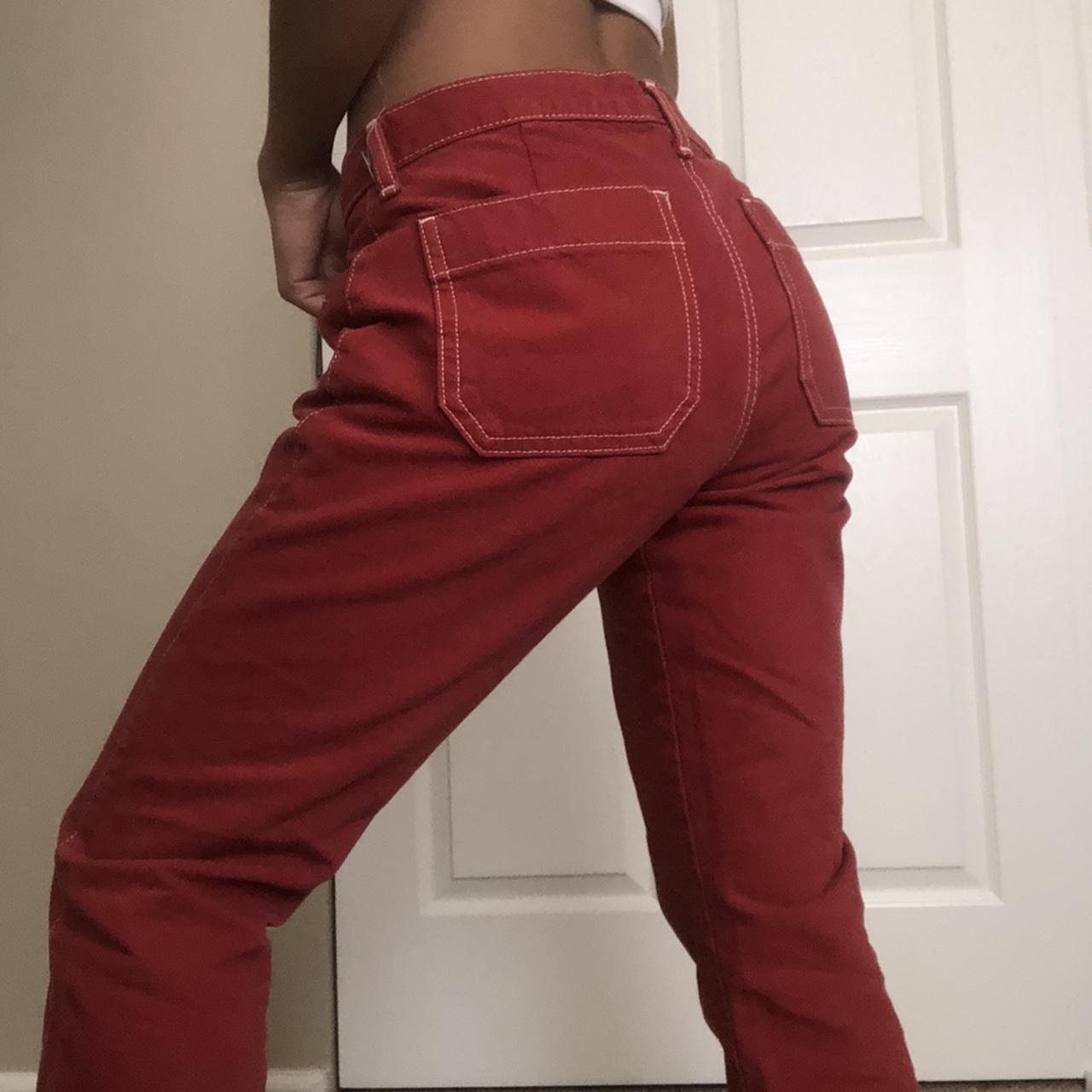 Such a good find! A pair of low waisted red flare