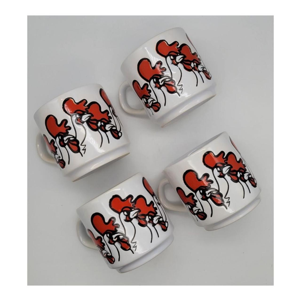 Product Image 4 - Vintage 1970's Stackable Rooster Mugs
