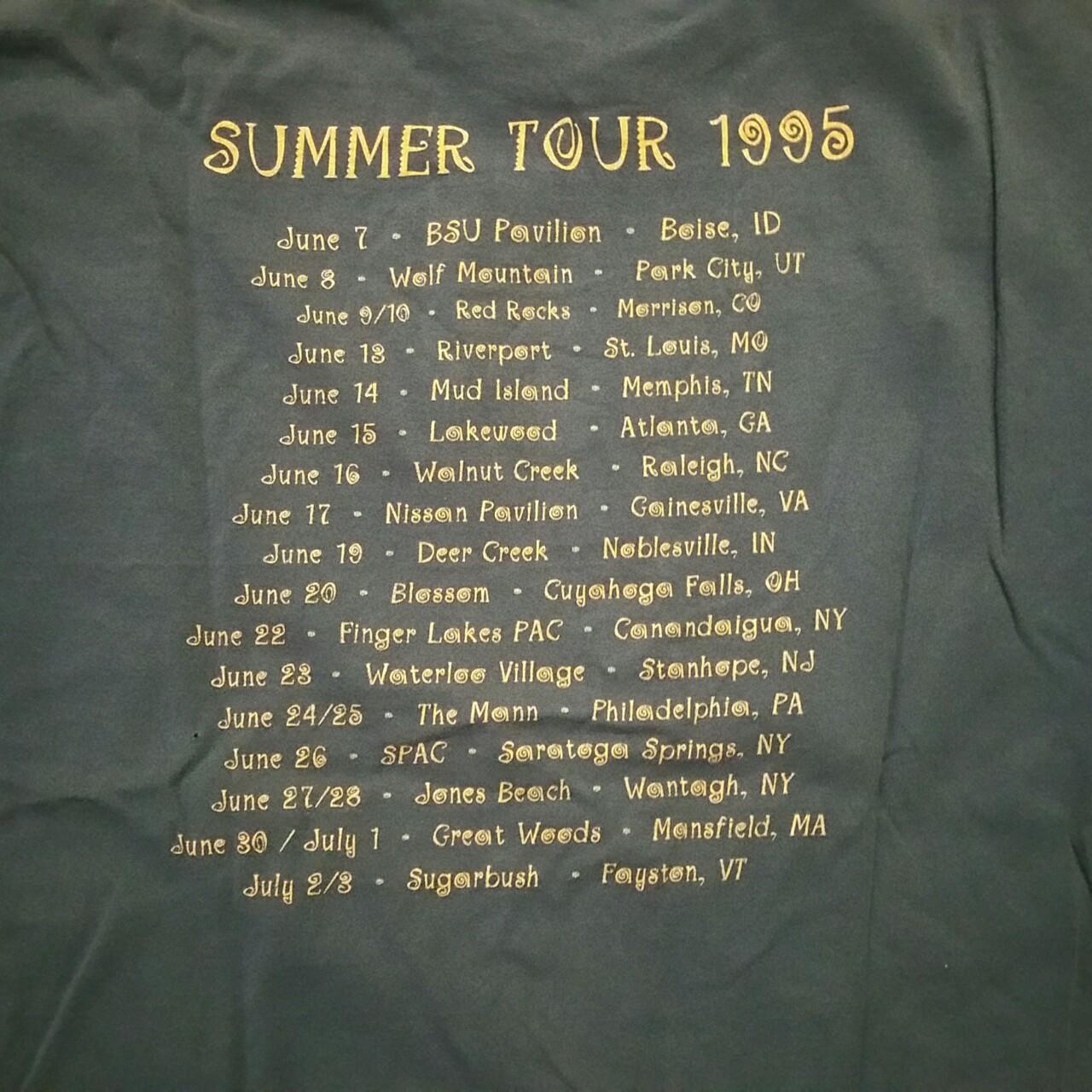 Vintage 90s Easyriders Shirt 1995 Show Tour 1st - Depop