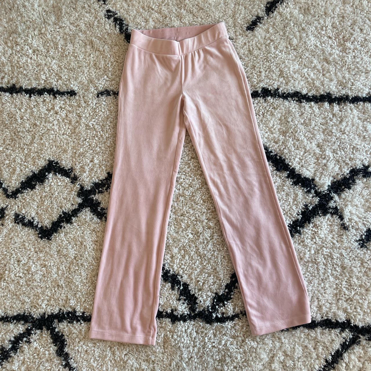 super cute juice couture pink track pants - Depop