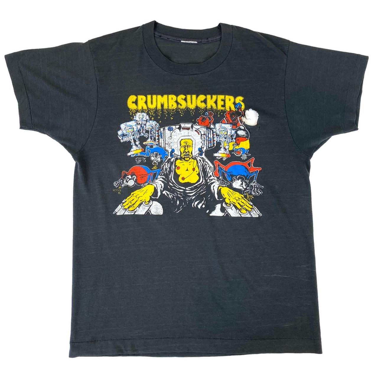 crumbsuckers vintage Tシャツ　クロスオーバー 1986 Crumbsuckers “Life of Dreams” Album | Depop
