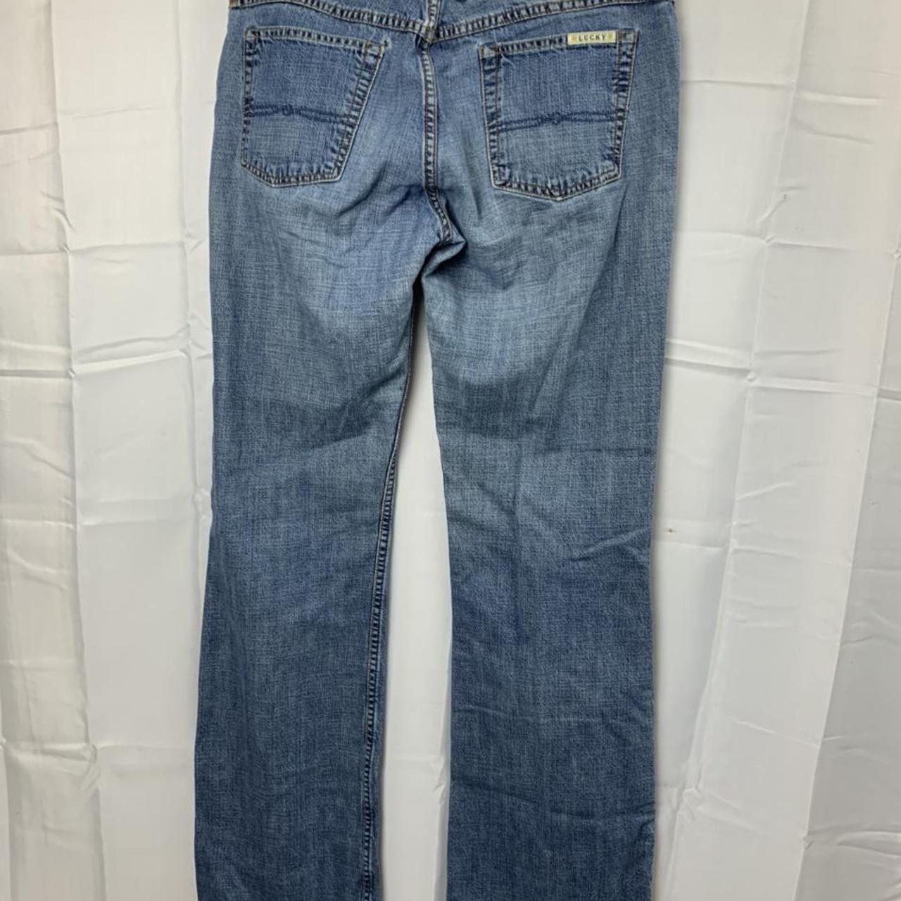 Lucky Brand Dungarees Womens Size 8/29 Bootcut Denim... - Depop