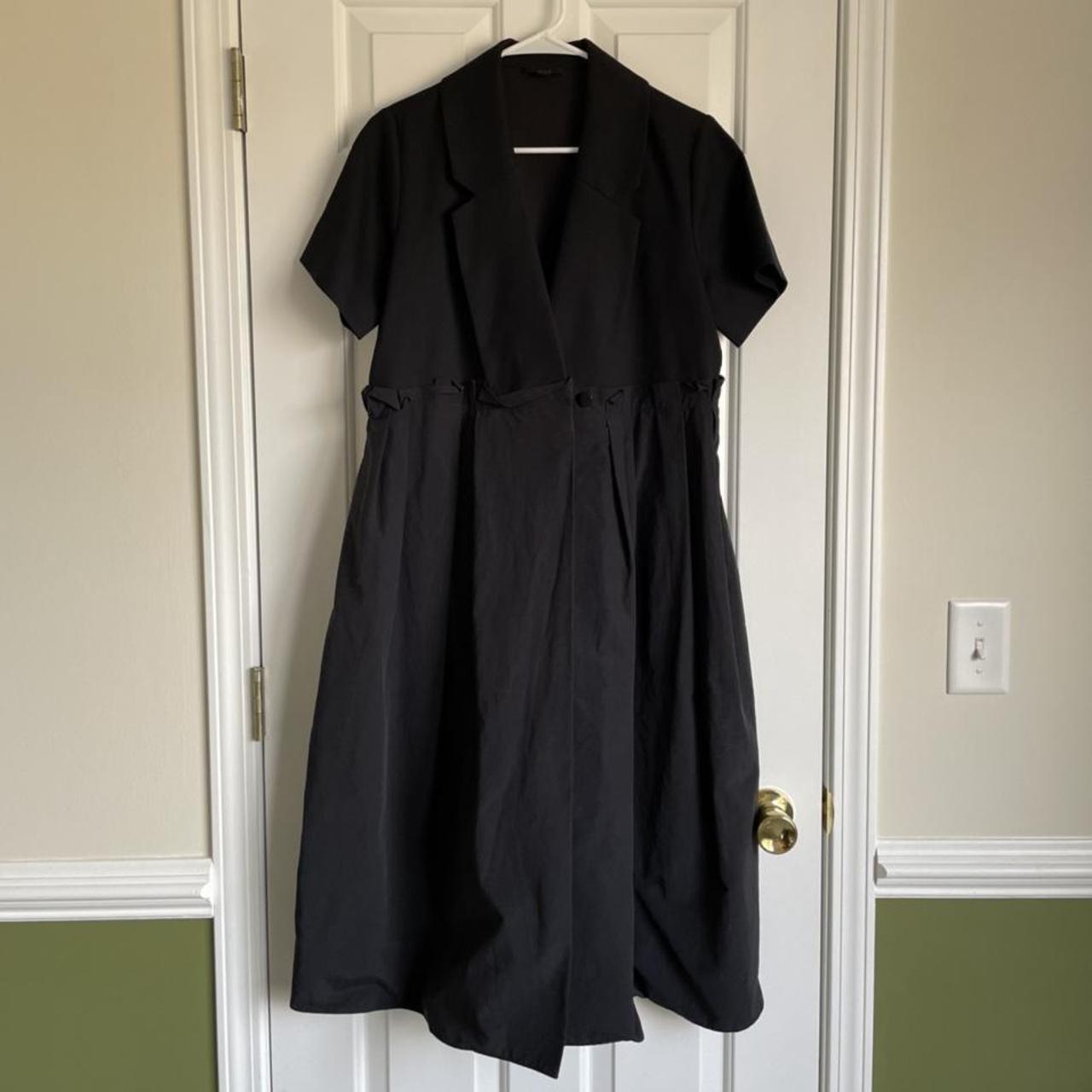 COS black dress Opens in the front (as pictured... - Depop