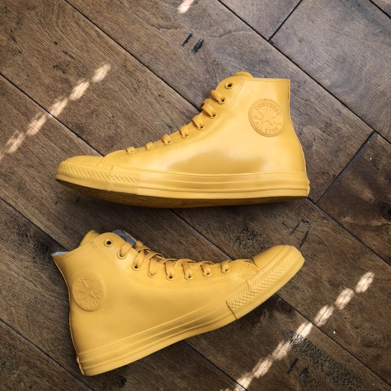 Converse hotsell rubber yellow