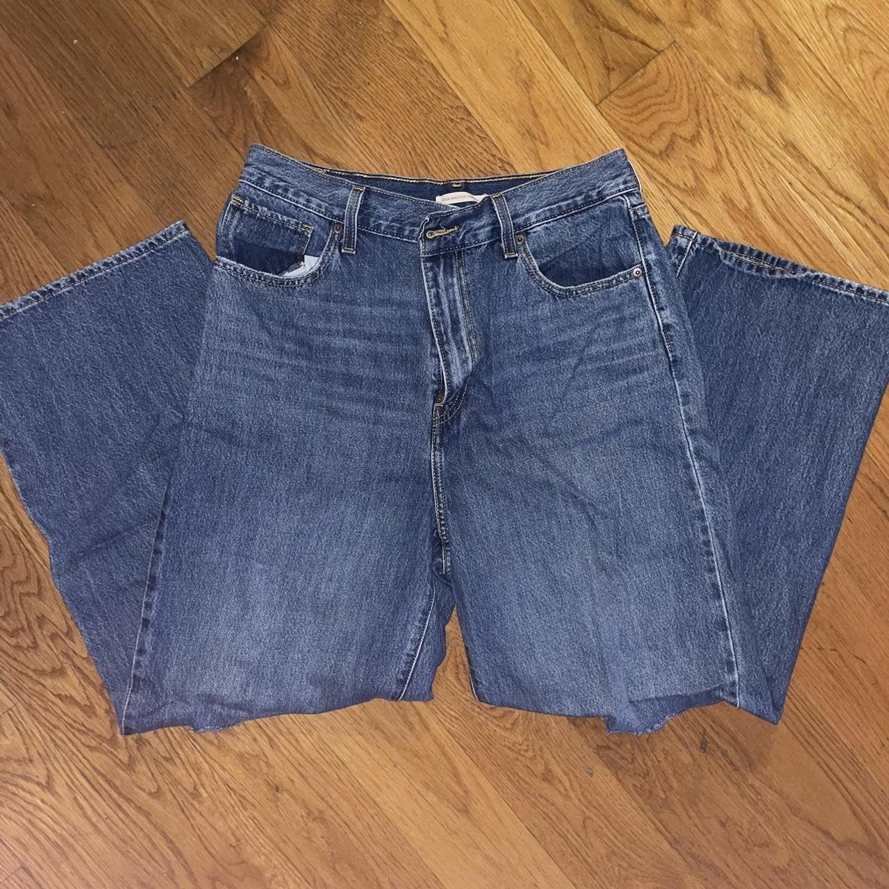 Wide leg levis NWT levis high waisted wide leg... - Depop