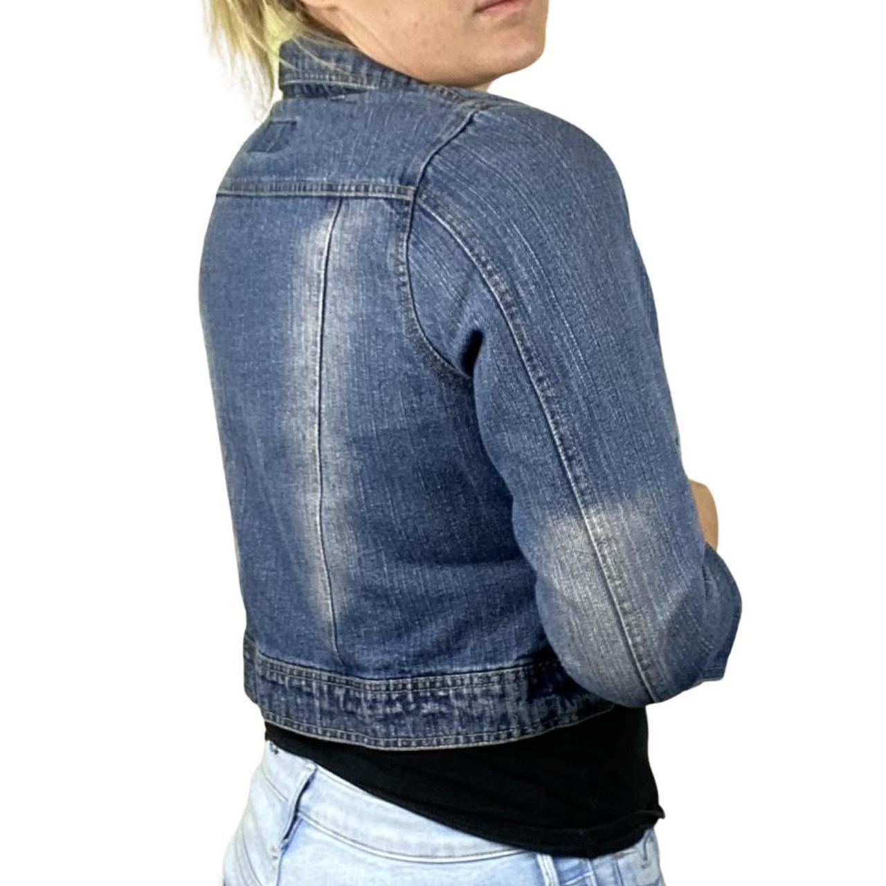 Peacocks Denim Jacket Women's labelled as UK 14 In... Depop