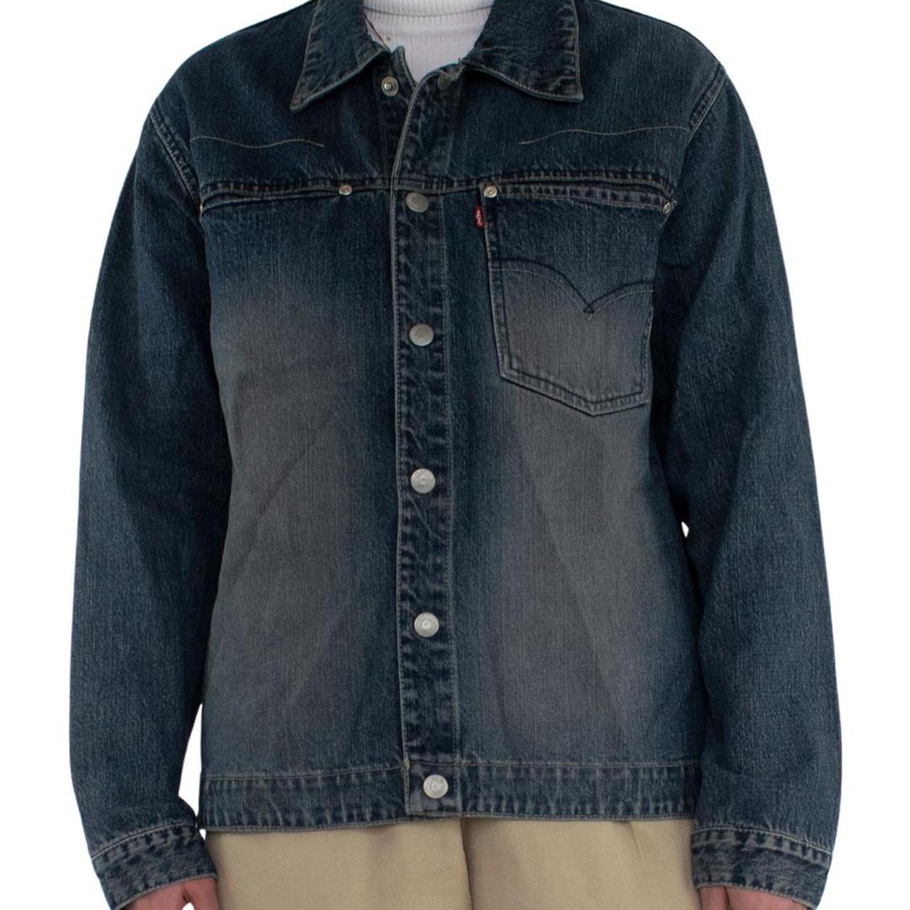 Vintage Mens Levi Denim Shirt/Jacket labelled as... Depop