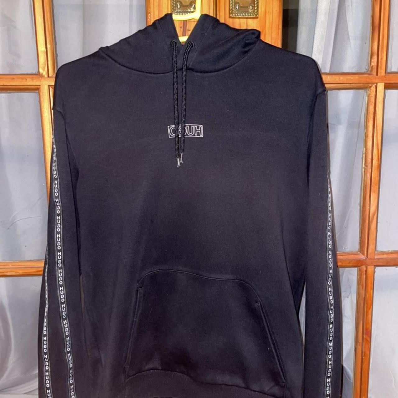 Hugo boss hoodie Size - S Colour - Black Condition... - Depop