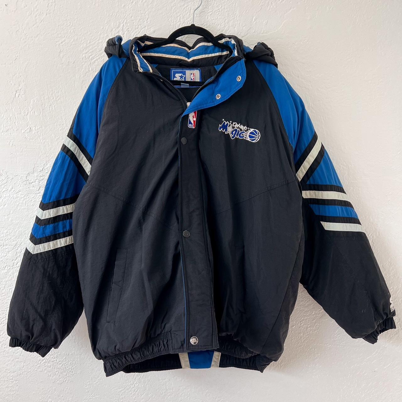 Vintage Orlando Magic Starter jacket// puffer... - Depop