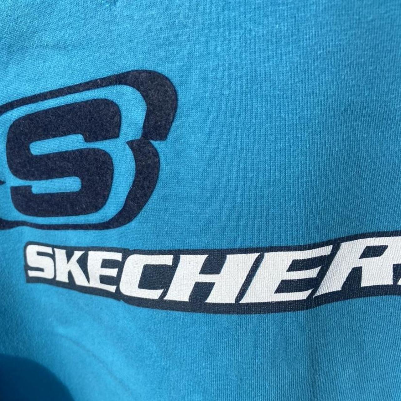 Skechers Men's Blue Sweatshirt | Depop