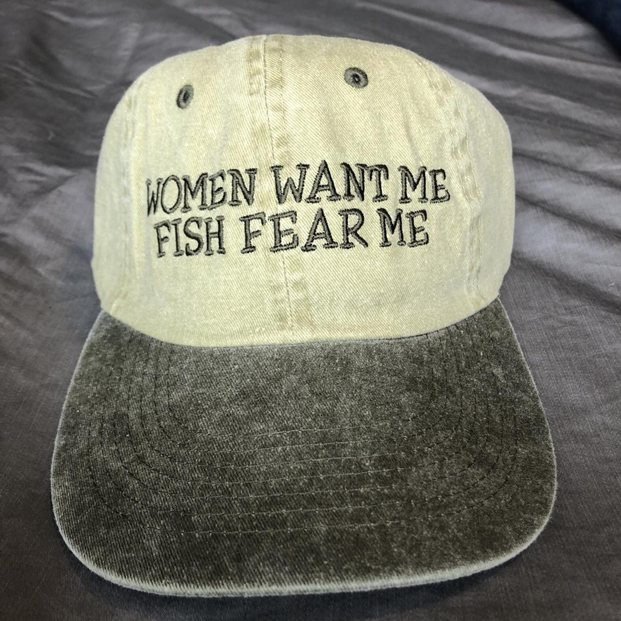 the iconic women want me, fish fear me dad - Depop