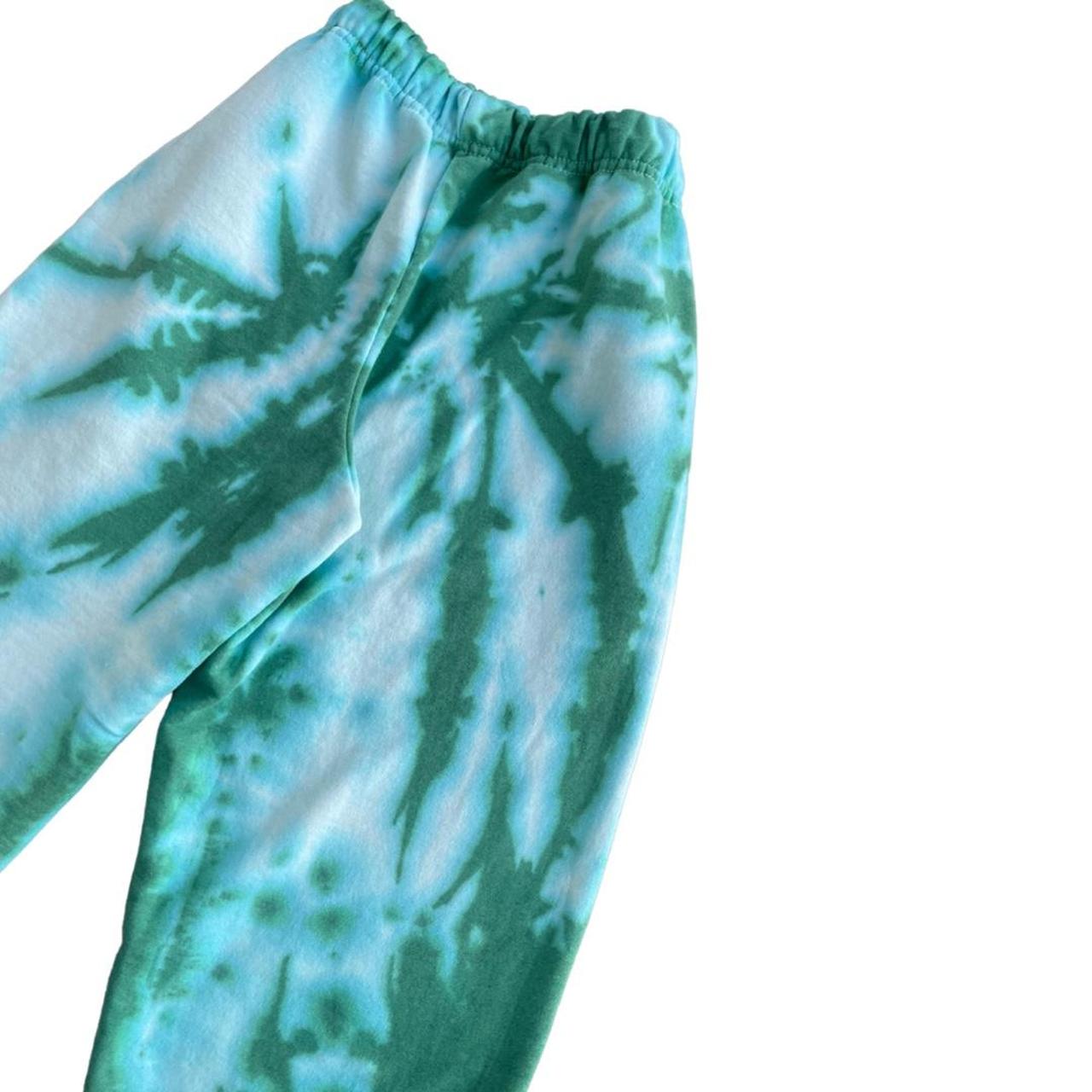 vans green tie dye hoodie