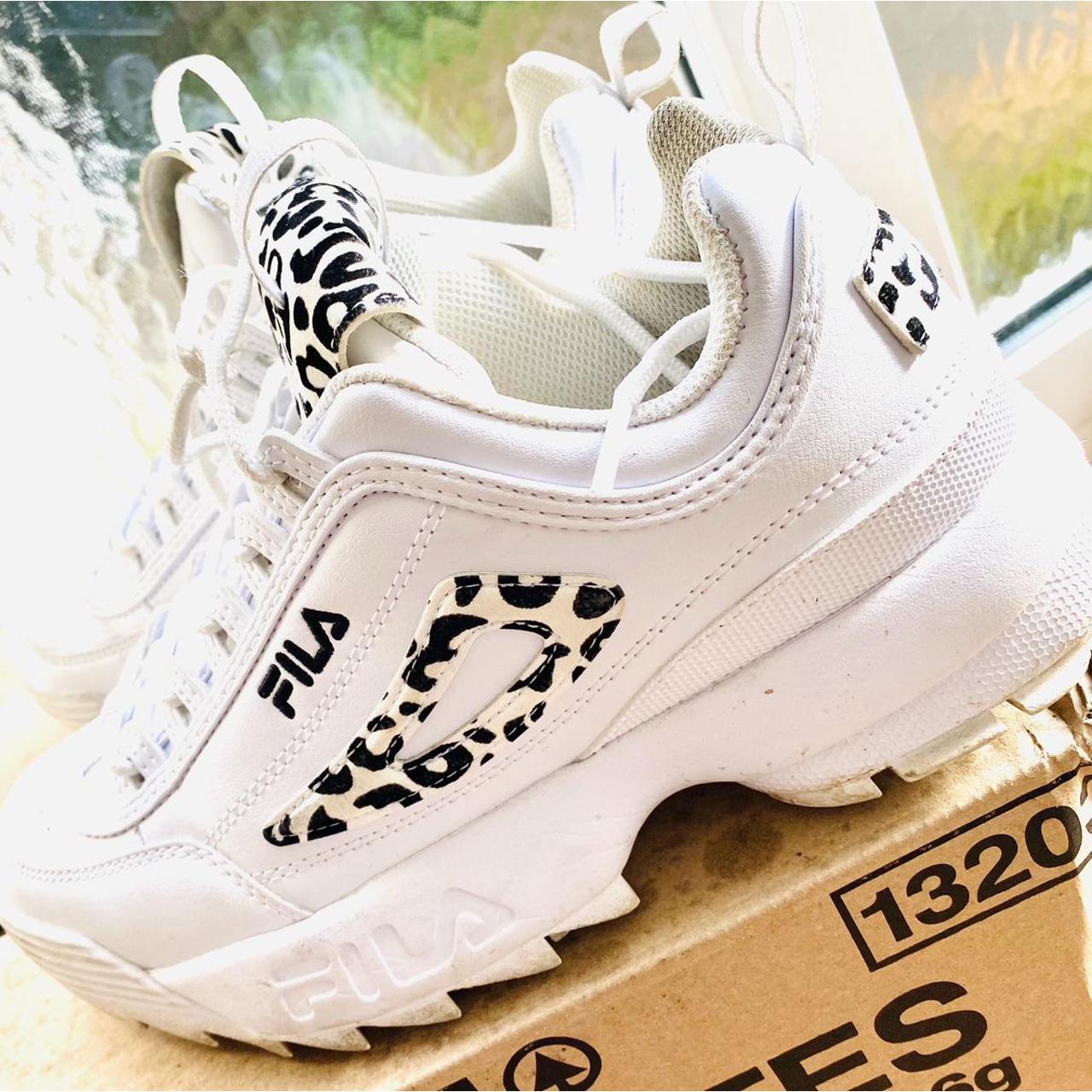 fila trainers size 2